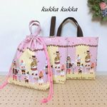 【新入園・入学】入園入学３セット（レッスンバッグ・上履き入れ・体操着袋）～動物の音楽隊～