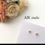 スワロフスキーの3mm一粒パールピアス