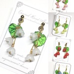 揺れる小花のイヤリング＆ピアス