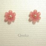 ガラスの花　（ピンク・ハナビラ６枚）　◆ご予約品◆