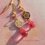 春企画🌸ラズベリー色のピアス🌸
