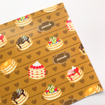 特製パンケーキのラッピングペーパー