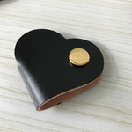 【ブラック限定 500円】コードバン  馬革 イヤホンコードクリップ  コードホルダー コードクリップ