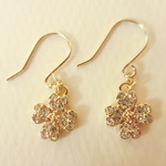 キラキラクローバー☆ピアス