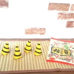 頭に着ける鬼の角　４本セット～