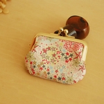 は様オーダー品☆リバティ【アデラジャ】ぺたんこミニがま口