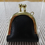 小さな皮革のジュエリケース　黒-B　※oonabe10様ご予約品です。他の方のご購入はお控え下さい。