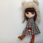ミディブライス くまちゃん帽子＊ワンピースセット