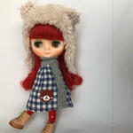 ミディブライス くまちゃん帽子＊ワンピースセット