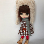 ミディブライス くまちゃん帽子＊ワンピースセット