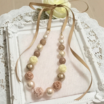 【送料無料】ロザフィ&コットンパール ネックレス
