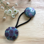 sale！【送料込み】リバティ くるみボタンのヘアゴム