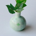 小さな一輪挿し　グリーン　02-0030