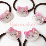 SALE★桜ねこのヘアゴム★