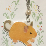 デグーのチャーム【サンドver】