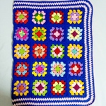 手編みブランケット