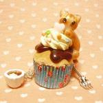 オーダーのお品○カップケーキのバッグチャーム○スイーツデコ