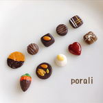 選べる！チョコレートのブローチ