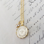 ・:*:・再販・:*:・Cross Intaglio Cabochon　ネックレス
