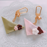  ❁はんなり和菓子❁ 八ッ橋のキーホルダー