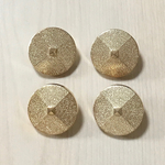 ANTIQUE GOLD ROUND DESIGN BUTTON PARTS