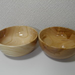 ケヤキのどんぶり12cm 2点セット 