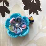 【SALE】ちりめん つまみ細工 髪飾り　ベビークリップ　お花 ヘアアクセサリー 髪飾り 七五三 お宮参り お食い初め 初節句 ひな祭り