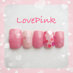 ネイルチップ【LovePink】