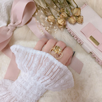 double heart ring