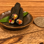 ミニチュア 恵方巻き3本