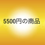 5500円の商品