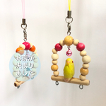 鳥さんストラップ(セキセイインコ)2
