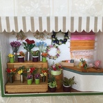 ミニチュア  お花屋さん  カウンター