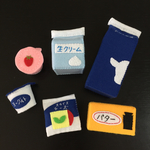 スーパーマーケット 乳製品 フェルト ままごと★香★