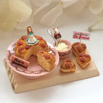 alice in wonderland★焼きいちごのケーキセット★