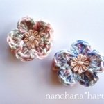 ★新作★ miniベビークリップ　3.5cm 春色mix　FLOWER　