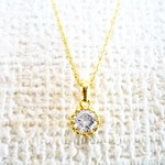 再再再再再再・・・・販一粒6mmジルコニアネックレス