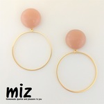 【送料無料】＊I like you＊ピアス/イヤリング/樹脂ピアス/ノンホールピアス＊049