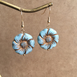 チェコガラスビーズピアス