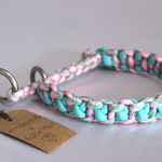 かわいいワンちゃん用パラコード首輪