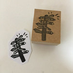 【予約販売】トラベル・標識／とまたろはんこ