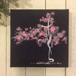 デニムのブリックパネル（桜）