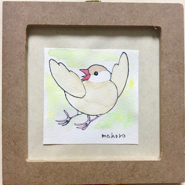 これまでで最高の文鳥 イラスト 飛んでる 美しい花の画像