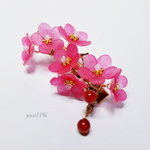 ＊梅の花のヘアクリップ＊