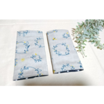 garden×dots リバーシブルよだれカバー グレー