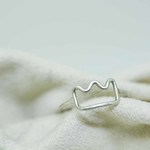 シルバーリング　crown