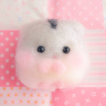 ふわふわほっぺのハムスターぬいぐるみ(ジャンガリアンA)