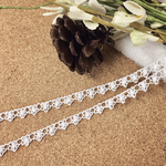＊再入荷＊2m 極細 桜 ケミカルレース ブレード 白 BK180137 ハンドメイド 手芸 素材 材料 DIY