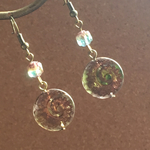 チェコガラスビーズピアス