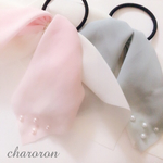 選べるカラー♡ふわふわシフォンリボンのヘアゴム